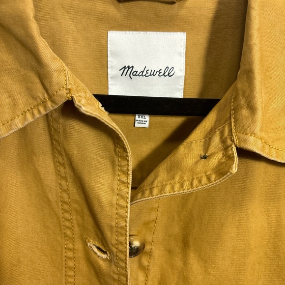 Madewell Mustard Yellow Jacket - Picture 7 of 7